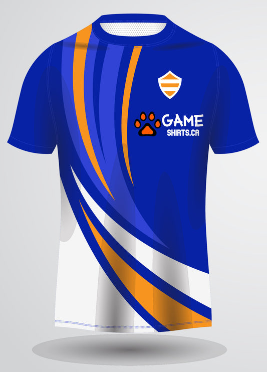 Custom Printed Sports T-shirt (Full Sublimation jersey)